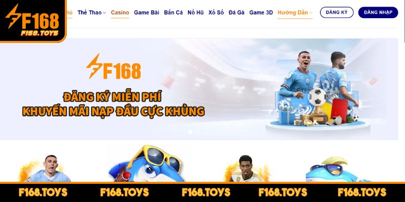 Đăng Ký F168 - Hướng Dẫn Chi Tiết và Những Điều Cần Lưu Ý 1 Truy cập liên kết chính thức