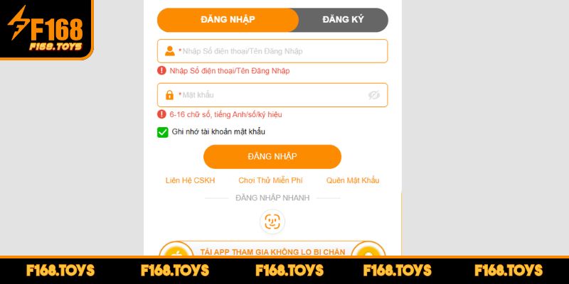 Đăng Nhập F168 - Hướng Dẫn Thao Tác Chi Tiết Cho Người Mới 1 Truy cập trang chủ nhà cái