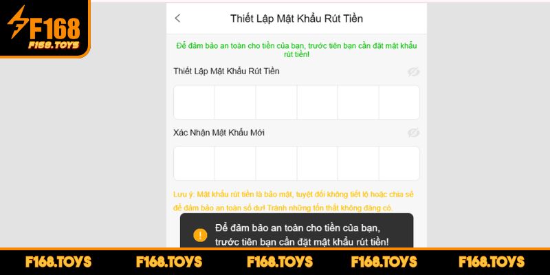 Rút Tiền F168 - Hướng Dẫn Cách Thao Tác Chi Tiết Từ A – Z 3 Lỗi thường gặp khi rút tiền F168